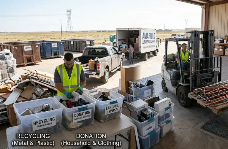 junk removal process Amarillo TX